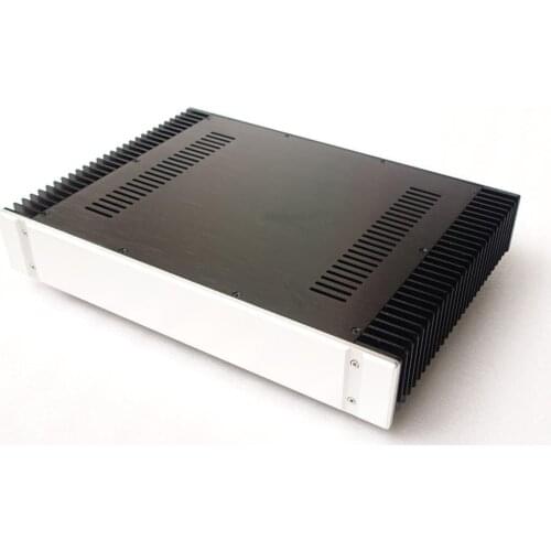 ZEROZONE Full Aluminum Enclosure Class A Power Amplifier Chassis 430*70*311mm L10-13