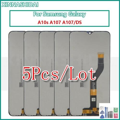 5 Pcs LCD Display For Samsung Galaxy A10s A107 A107/DS A107F A107FD A107M LCD Display Touch Screen Digitizer Assembly