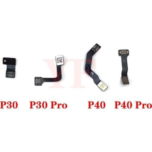 10pcs Home Button Fingerprint Touch ID Sensor Connector Flex Cable For Huawei P30 P40 Pro