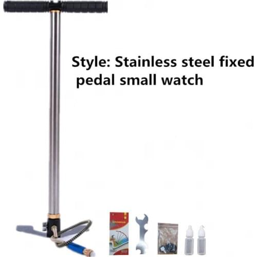 300bar 30mpa 4500psi 3 Stage Hand Operated PCP Pump For Air Rifles Paintball Mini High Pressure Compressor