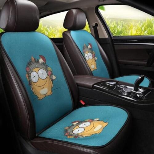 Car seat cushion cartoon breathable cushion honeycomb rubber universal cushion interior accessories