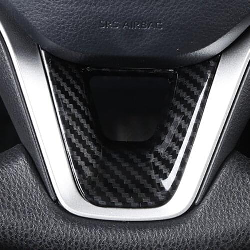 Carstyling For Toyota Corolla S LE Levin Hybrid 2019 2020 2021 Car Steering Wheel Decorative Strips Cover Trim Accessories