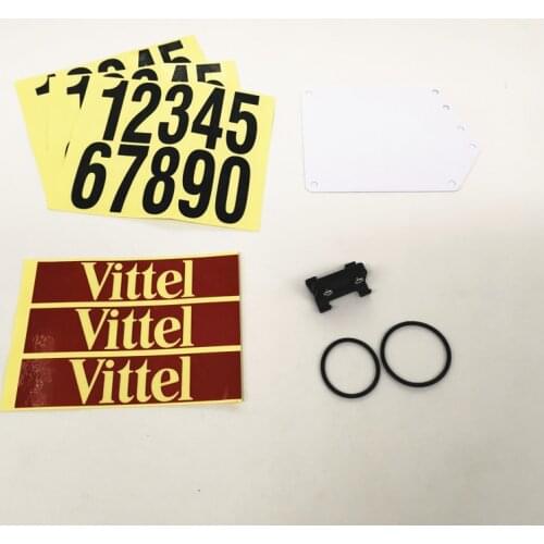 DIY Racing Number Plate Mount Road Bike Triathlon Custom Plate Holder Card Bracket fit Flat Aero Seatpost Vittel Decals