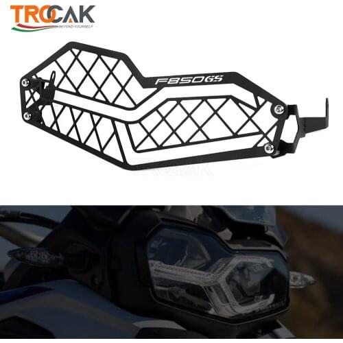For BMW F850GS F850 F750 GS F750GS F 750 GS 2018-2019 Motorcycle Headlight Guard Grille Grill Cover Protector CNC Aluminum