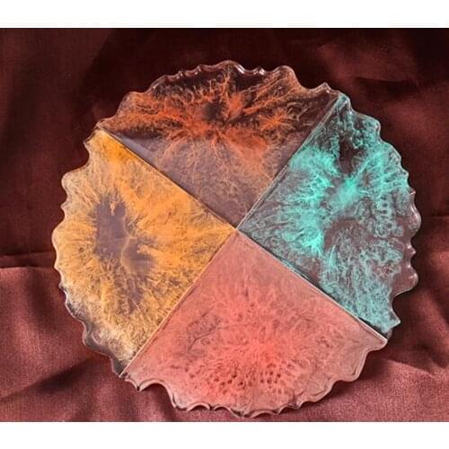 Wave round silicone mold Crystal Epoxy Resin Silicone Mould handmade DIY for Jewelry Making tool epoxy resin molds craft