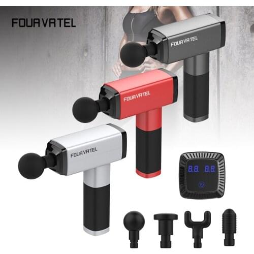 6 Speeds Deep Tissue Fascia Gun Massage Gun Muscle Massager Chargeable Device Slimming Shaping Pain Relief fittness equipment