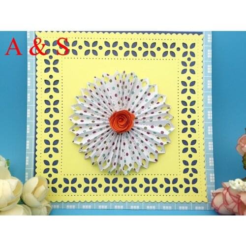 N551 METAL CUTTING DIES CUT 3D flower die hook Scrapbooking paper craft emboss knife blade punch die cut stencils
