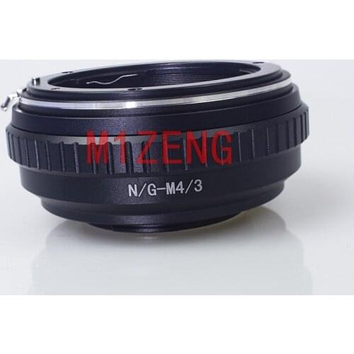N(G)-M43 adapter ring for nikon G/F/AI/S/D Lens to panasonic olympus M43 G9 GH5 GF7 GM5 GX9 GX85 GX850 EM5 EM10 EPL6 camera