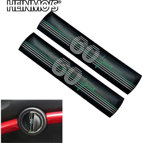 Front Pull Handle Sticker For Mini Cooper F54 F55 F56 F57 F60 Car Inner Pull Handle Sticker For Mini Cooper F56 F54 F60 F57 F55