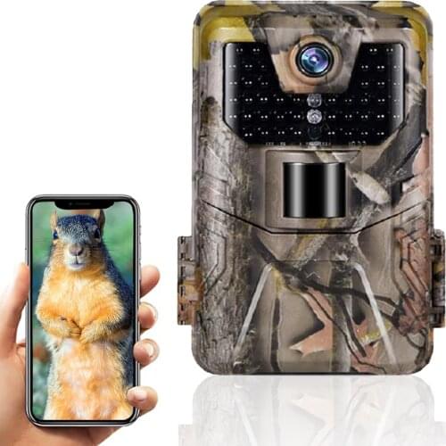 Outdoor Hunting Trail Camera 4K Wild Animal Detector Cameras HD Waterproof Monitoring Infrared Cam Night Photo Vido