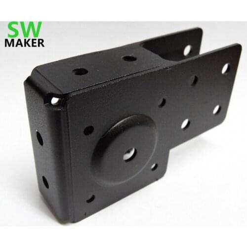 SWMAKER 2pcs V-Slot Actuator End Mount for 17 Stepper Motor / Smooth Idler Pulley Openbuilds CNC DIY parts