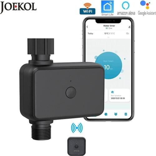 Garden Wifi Watering Timer Smart Automatic Wifi Irrigation Controller Water Valve Smart Garden Watering System Lawn Watering