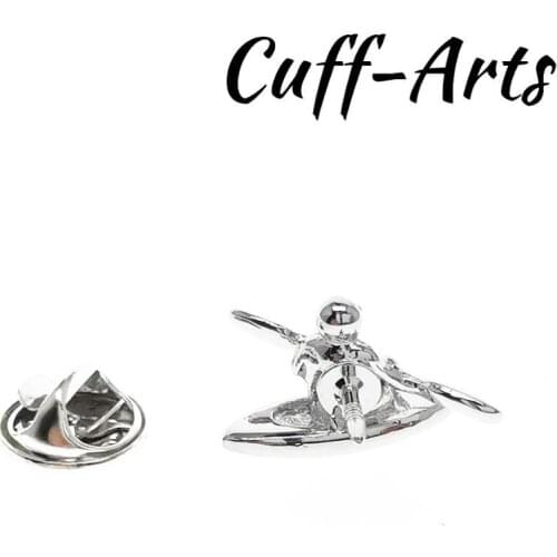 Vintage Canoe Kayak Lapel Pin Badge Fashion Jewelry Cute Pins Man Suit Shirt Collar Tassel Lapel Pin Women Jewelry Gift P10463