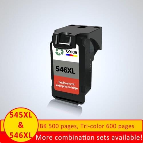 XiangYu CL546 CL 546 XL Cartridge ink for Canon CL546 CL546XL Color Printer Cartridge ink for Canon MG2400 MG2450 MG2500 ip545