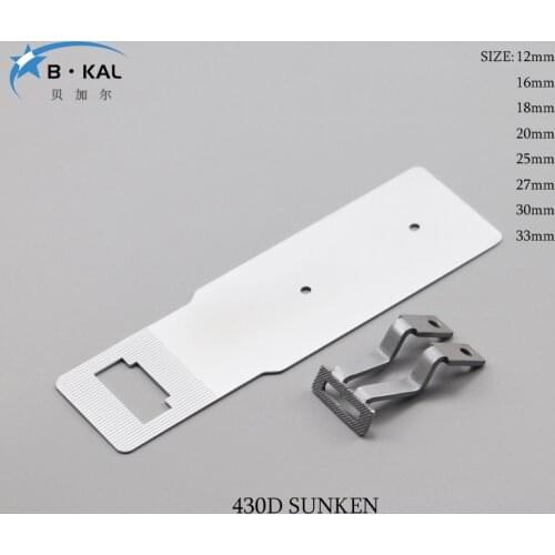 1 set Brother KE-430D/430/430F Sunken PRESSER FOOT FEED PLATE Knot tying machine sewing machine parts