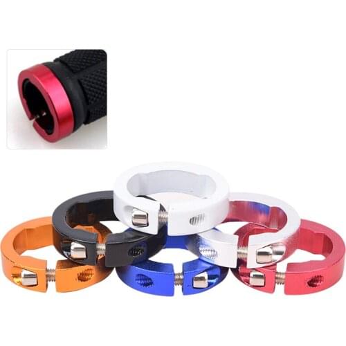 1pc Bicycle Grips Ring Aluminum Alloy End Lock Rings Handlebar Bike Parts