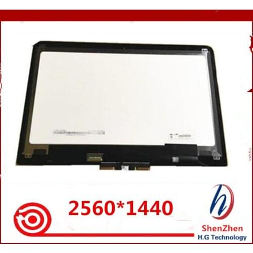 13.3" LCD touch screen assembly LP133QH1-SPA1 for HP Spectre Pro x360 13-4000 series 2560*1440