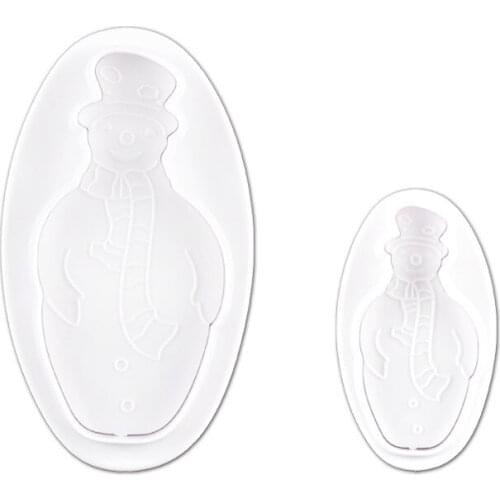 Poker Cookie Cutter Plastic Biscuit Knife Baking Fruit Cake Kitchen Tools Mold Embossing Printing