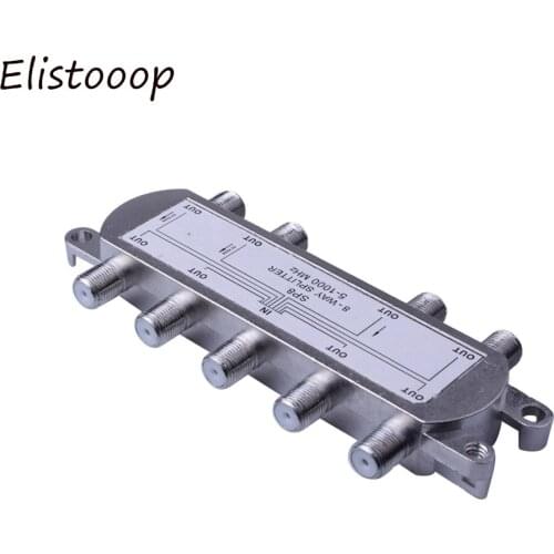 8 Way Port diplexer sat TV Signal Satellite Sat Coaxial Diplexer Combiner Splitter Cable Switch Switcher For TV Signal Splitter