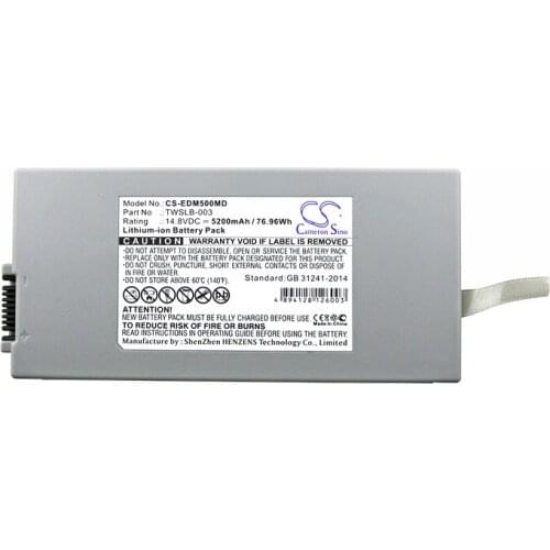 CameronSino for DRAGER Monitor Vista 120 EDAN IM70 IM8 IM80 M50 M80 TWSLB-002 TWSLB-003 2606229 battery