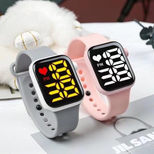 Women Men Lover Watches 2021 Fashion Sport Digital Watch Silicone Waterproof Wristwatch Electronic Clock Women relogio feminino