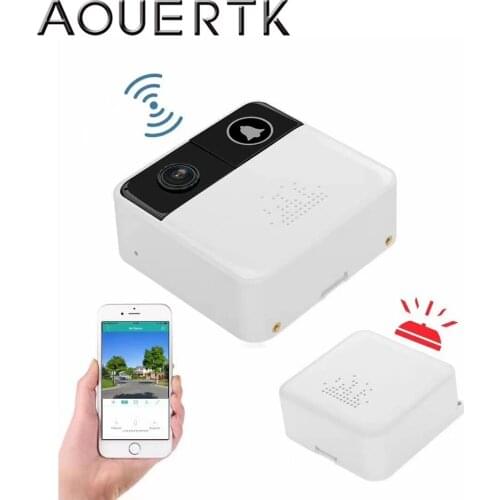 720P Doorbell Camera WIFI Security CCTV Mini Wireless Smart Home Door Bell Camera With Music Ringbell 720P Doorbell Surveillance