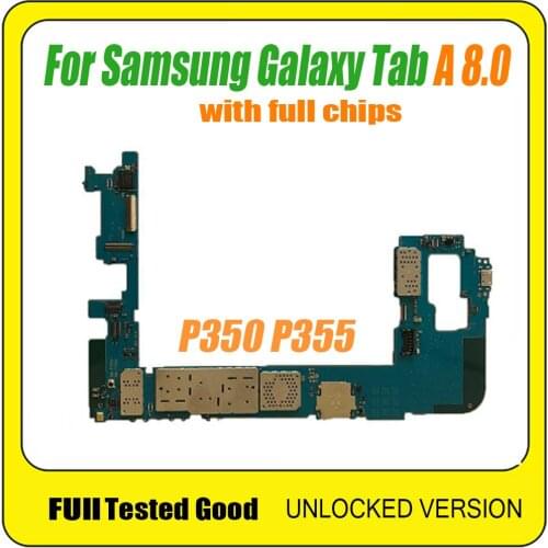 Good Tested For Samsung Galaxy Tab A 8.0 P350 P355 Motherboard,For Samsung Galaxy Tab A 8.0 P350 P355 Logic Board Mainboard