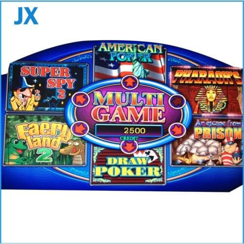 Multigame 6x Casino game board - Pcb juego multi game - en 6 1 ( 6x ) - super spy2