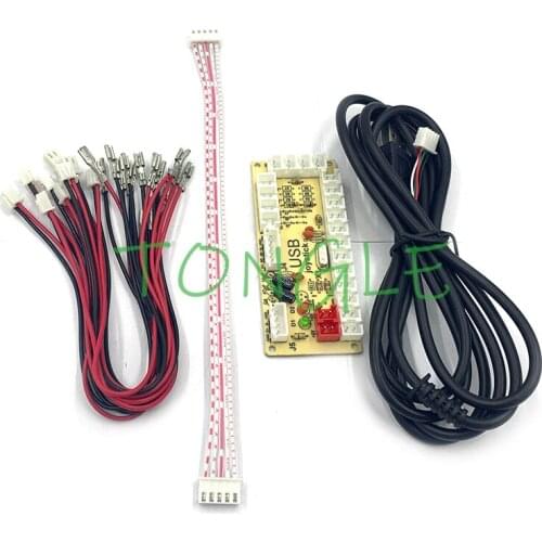 New Zero Delay USB Encoder to PC Joystick and Button For MAME & Fight Stick Controls DIY Arcade Game Kit Parts