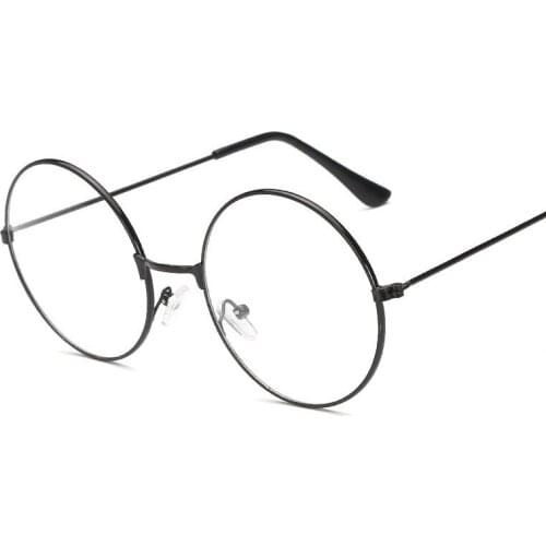 2020 New Retro Round Circle Metal Frame Round Women Eyeglasses Original Clear Lens Men Reading Glasses Styles High Quality Hot