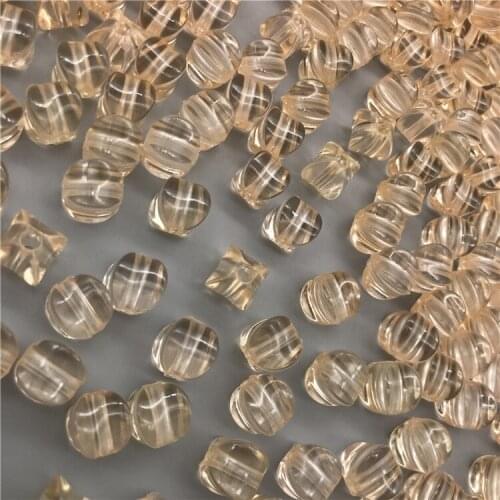 Transparent Beads 9x10mm Four-Side Beads Plastic Beads Acrylic Ornaments Accessories beads for jewelry making glass beads