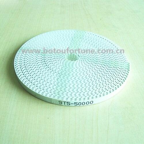 PU t5 timing belt 9mm width open timing belt drive synchronous belt 100m length a pack