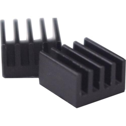 1PC ESP8266 ESP32 Aluminum Cooling Heatsink 9x9mm Cooler Heat Sink with Thermal Stickers Self-adhesive