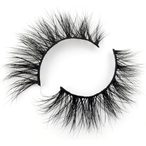Visofree Eyelashes 3D Mink Lashes Makeup Handmade Full Strip Mink Eyelashes Soft Fluffy Eyelashes Full Volume False Eyelash E01