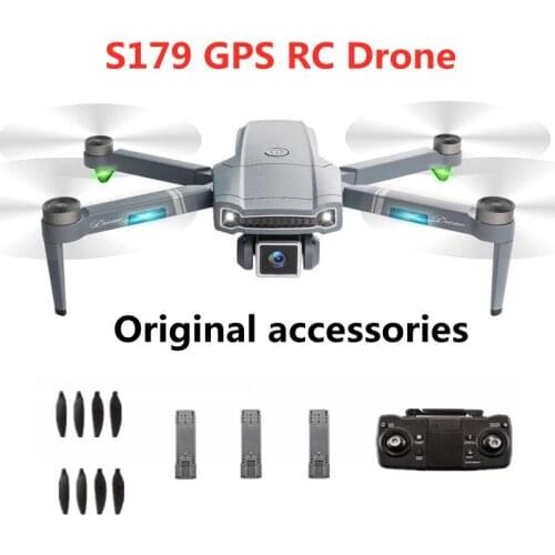 S179 Drone Original Accessories 7.4V 1200mAh Battery / Propeller Maple Leaf For S179 Dron Spare Parts