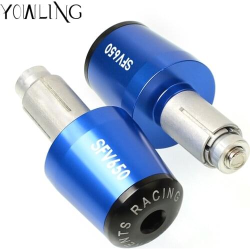 Universal Motorcycle Motocross CNC Aluminum 7/8" Bar End Handlebar For SUZUKI SFV650 GLADIUS 2009-2015 2010 2011 2012 2013 2014
