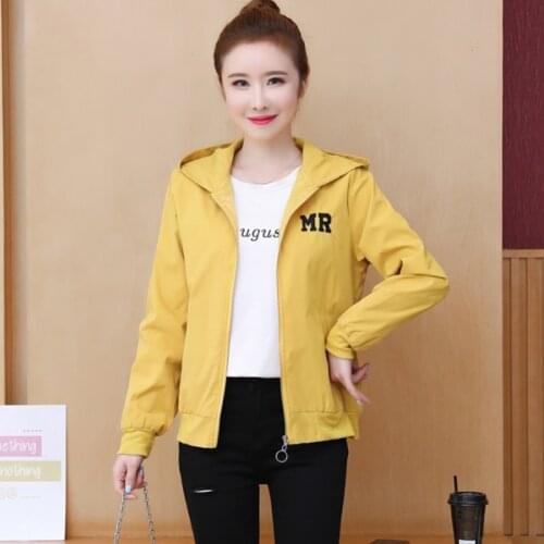 2021 Spring Fashion Embroidery Jackets Women Long Sleeve Bomber Jackets Hooded Zipper Baseball Short Coats Female Vintage Coat