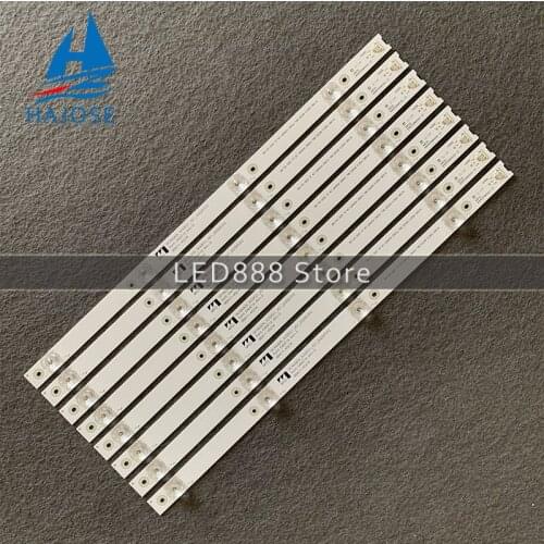 1 lot=8 pieces TCL 49P3 D49A620U B49A81S-UD led backlight for L49P1-UD L49P2-UD 4C-LB4904-HR07J 49HR330M04A2 V3 49P3F 49A950C