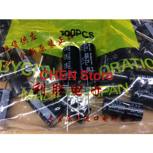 20PCS/50PCS Japan Rubycon BXA 400V22UF 12.5X25MM Aluminum Electrolytic Capacitor 22UF 400V Long Life 22uF/400v