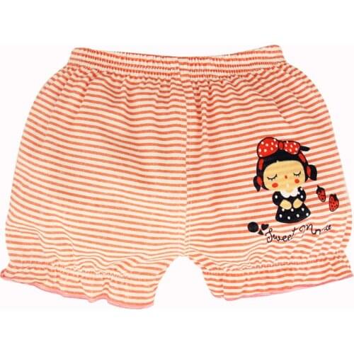4pieces/lot 100% cotton Baby shorts Girls panties cute kids underwear briefs for girls clothes toddler free shipping