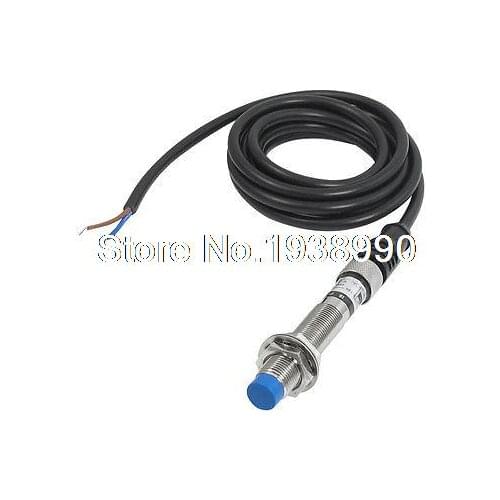 4P Aviation Connector AC 2-Wire 90-250V NO 4mm Inductive Proximity Switch