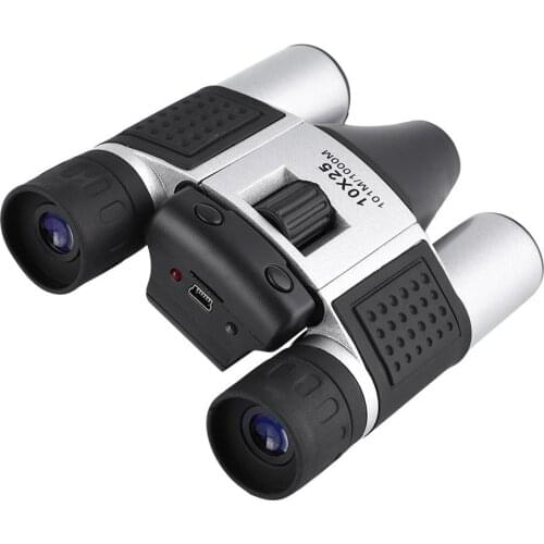 10X25 Binoculars 101m/1000m for Outdoor Digital Telescope TF Card Storage DVR Video Camera