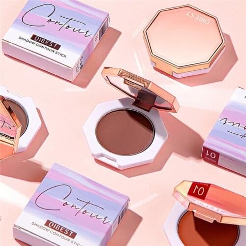 Face Makeup Bronzer Palette Cream Silky Contouring Makeup Cosmetic Highlighter Bronzer Palette Makeup Face Illuminator