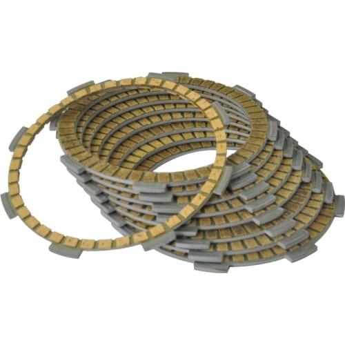 9Pc Motorcycle Friction Clutch Disc Plates For Honda VF500 VF500C 84-85 VF500F 84-86 Suzuki GSX400 GSX400X Impulse 05-07