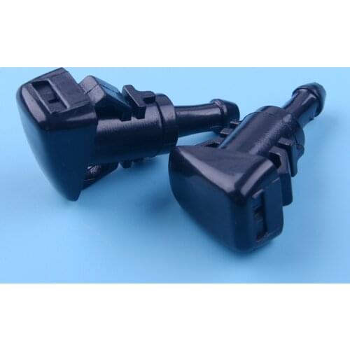 DWCX 2pcs Car Styling Front Windshield Wiper Washer Water Spray Jet Nozzle For Hyundai ix35 Tucson Equus Accent Sonata Kia