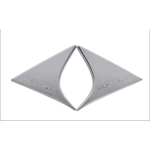 Chromed Rear Spoiler Trim Cover For Hyundai Tucson Accessories 2015 2016 2017 20182 019 2020 Car-styling Car-covers 2pcs/set