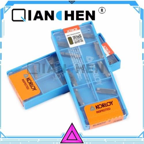 Korloy MGMN250-M PC9030 (10pcs/lot) High Quality Internal Turning Tool Insert Genuine Original Korea Hard Alloy Ashley