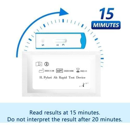 H.Pylori Antibody Rapid Test HP Antibody Test Kit WB/Serum/Plasma Test High Accuracy Infectious Disease Test Drop Shipping