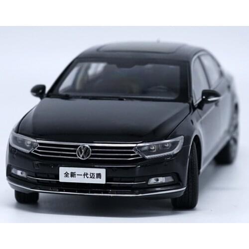Original factory authentic 1:18 VW Magotan Passat black car model B8 2017 Static Simulation alloy car models