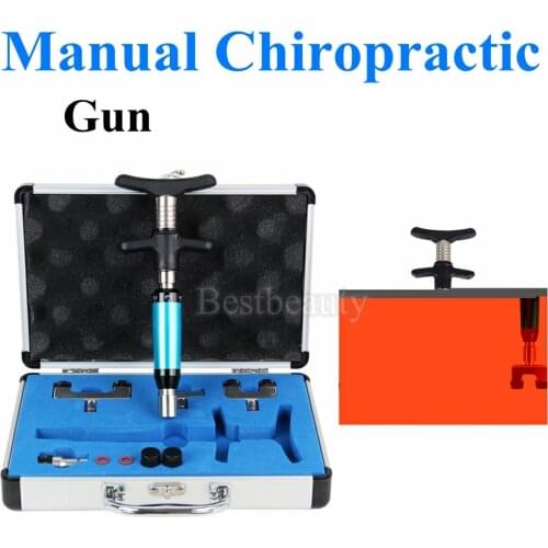 Manual Chiropractic Adjustable Gun For Backbone Modulation And Adjustment Stainless Steel Massage Chiropractic Adjusting Tool